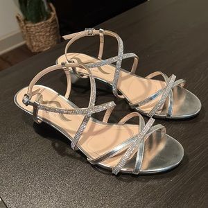 Nina Woman’s Wedge Dress Sandal